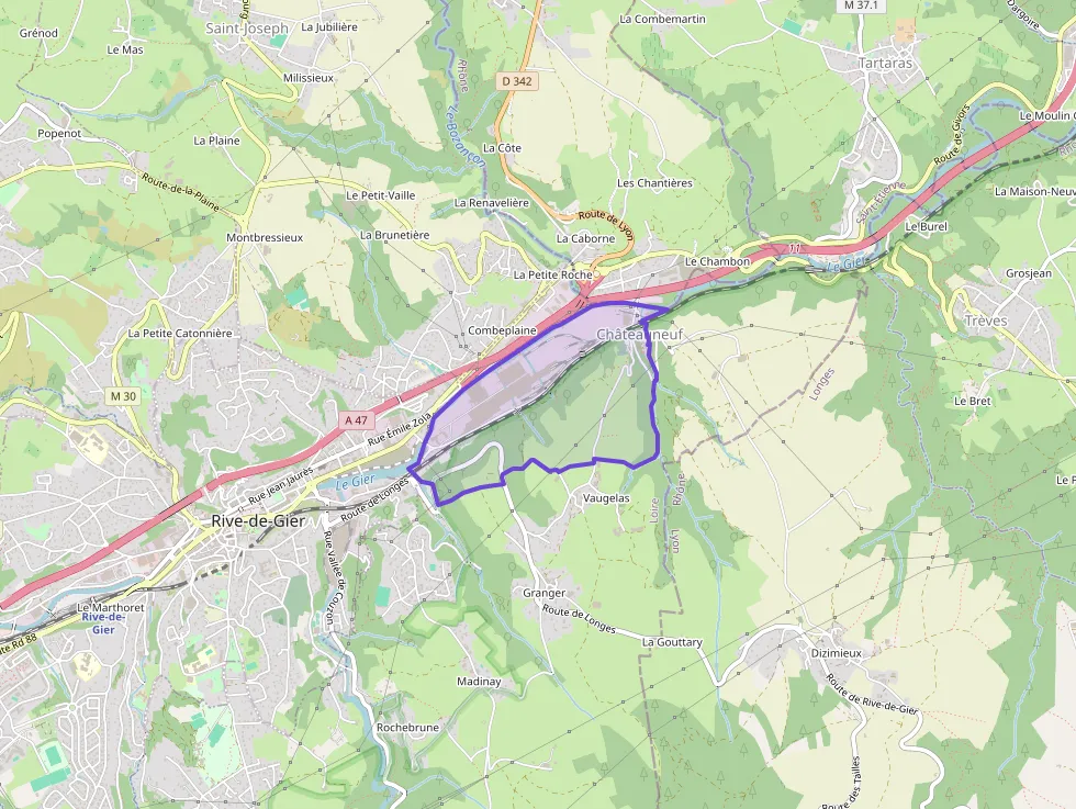 Appartement 106 m² quatre pièces à vendre à Châteauneuf