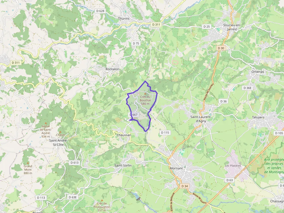 Appartement 106 m² quatre pièces à vendre à Chaussan