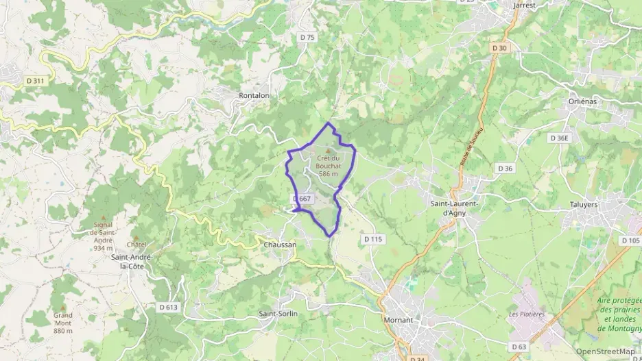 Appartement 106 m² quatre pièces à vendre à Chaussan