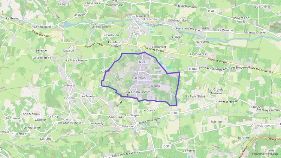 Appartement 69 m² trois pièces à vendre à Lacenas