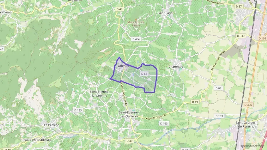 Appartement 70 m² trois pièces à vendre à Odenas