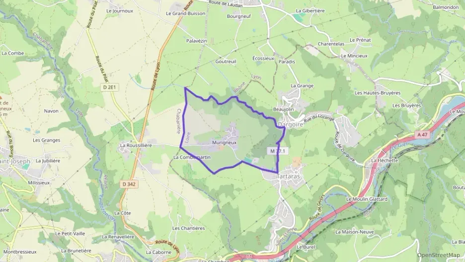 Appartement 57 m² deux pieces à vendre à Tartaras