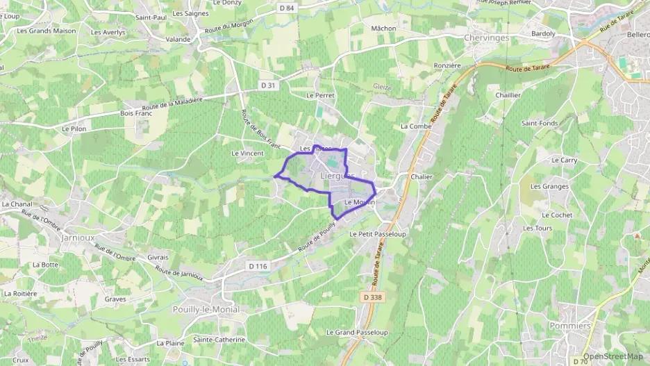 Appartement 70 m² trois pièces à vendre à Porte des Pierres Dorées