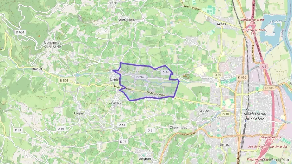 Appartement 94 m² trois pièces à vendre à Denicé