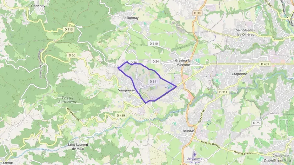 Appartement 113 m² quatre pièces à vendre à Vaugneray