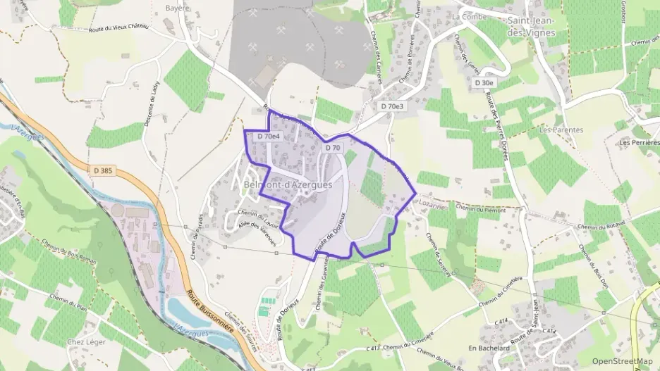 Appartement 90 m² trois pièces à vendre à Belmont-d`Azergues