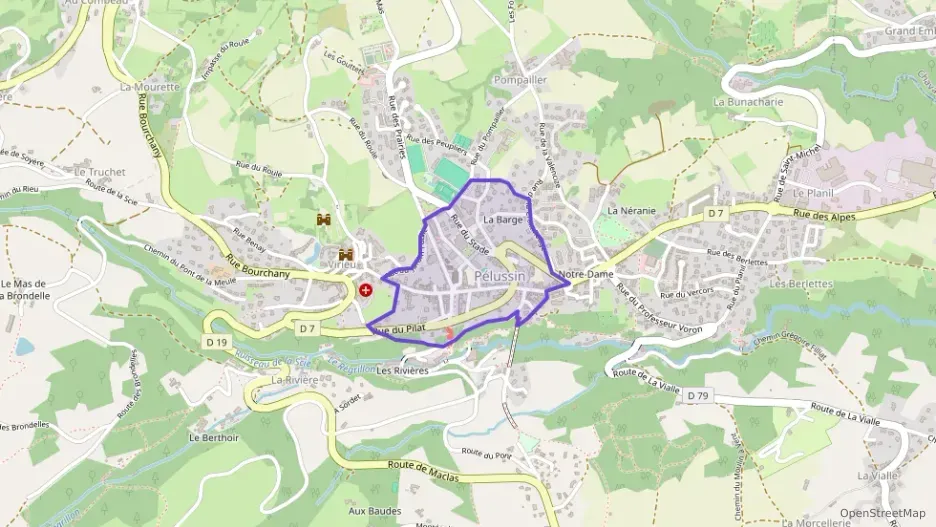 Appartement 39 m² deux pieces à vendre à Pélussin