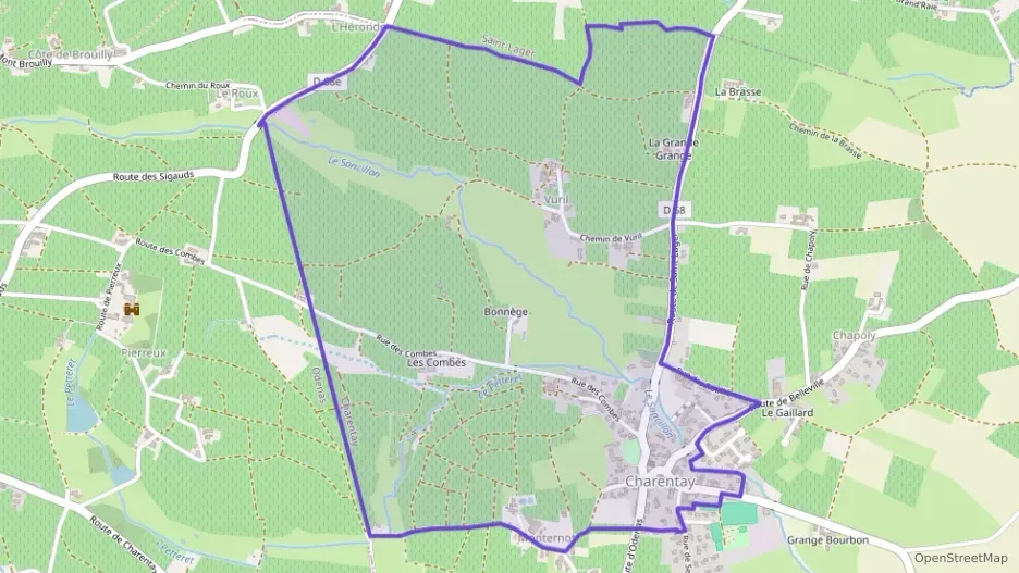 Appartement 60 m² trois pièces à vendre à Charentay Appartement 60 m² trois pièces à vendre à Charentay