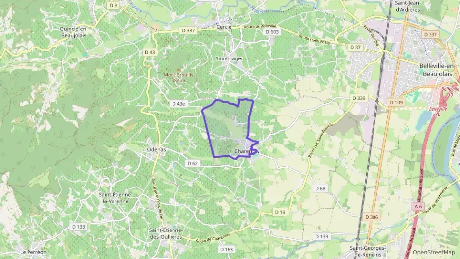 Appartement 60 m² trois pièces à vendre à Charentay Appartement 60 m² trois pièces à vendre à Charentay