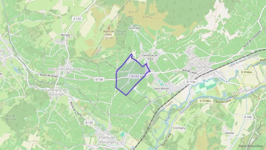 Appartement 48 m² trois pièces à vendre à Santenay
