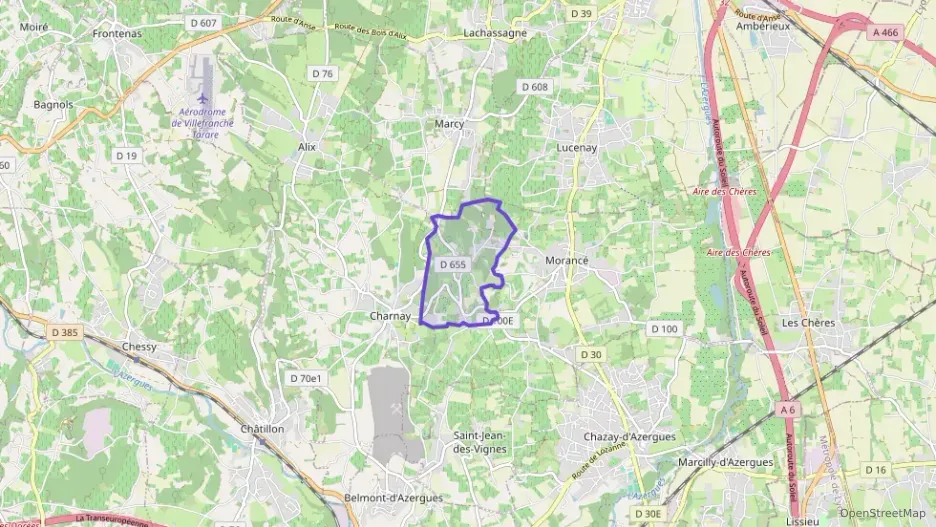 Appartement 55 m² trois pièces à vendre à Morancé