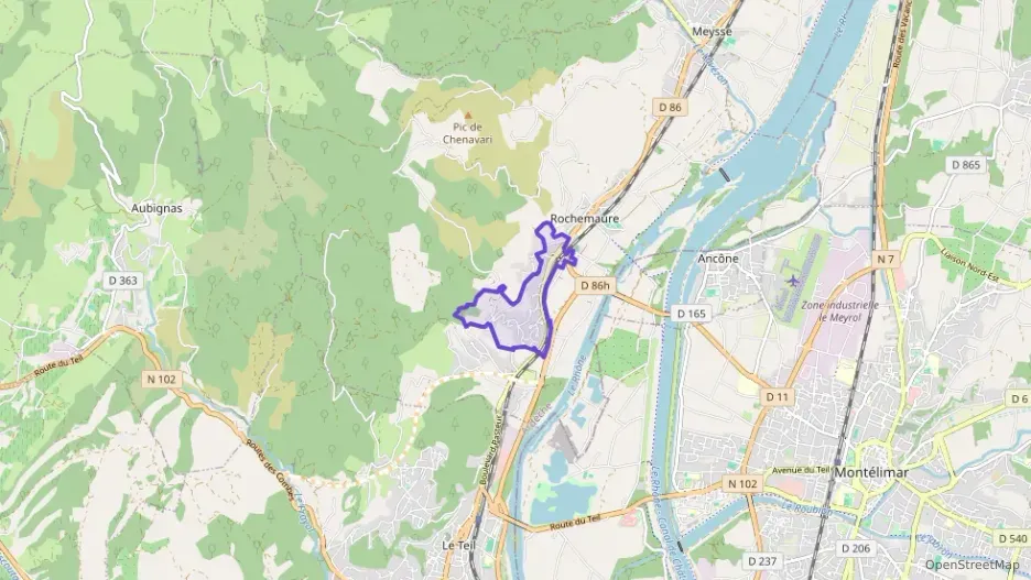 Appartement 90 m² quatre pièces à vendre à Rochemaure