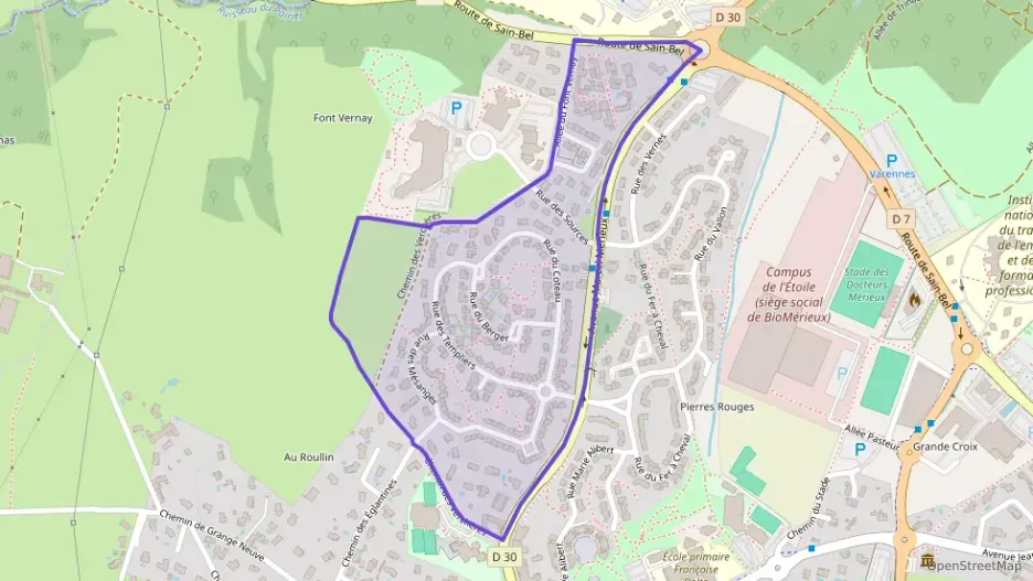 Appartement 79 m² deux pieces à vendre à Marcy-l`Étoile