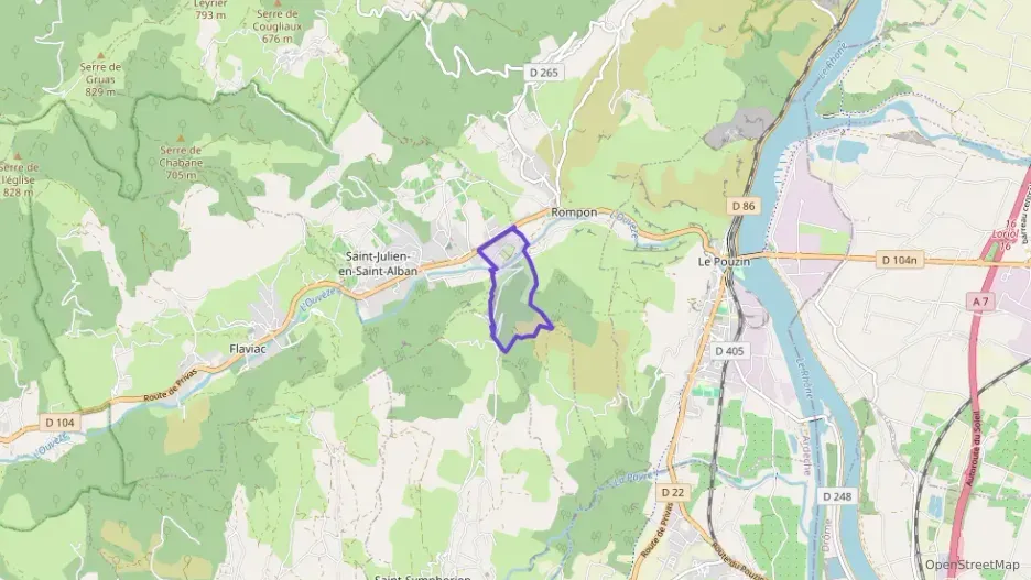 Appartement 63 m² trois pièces à vendre à Saint-Julien-en-Saint-Alban