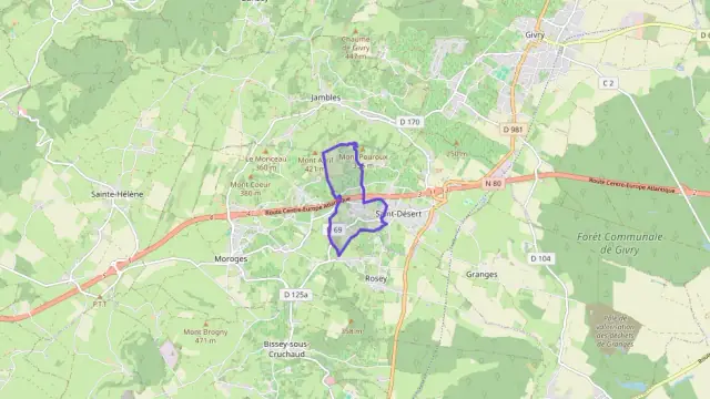 Appartement 102 m² trois pièces à vendre à Saint-Désert