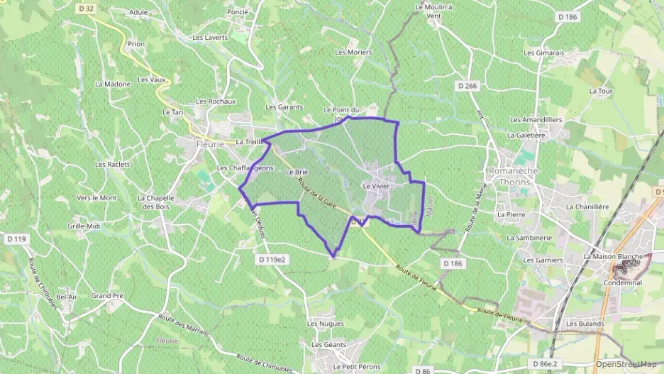 Appartement 120 m² cinq pièces à vendre à Fleurie Appartement 120 m² cinq pièces à vendre à Fleurie