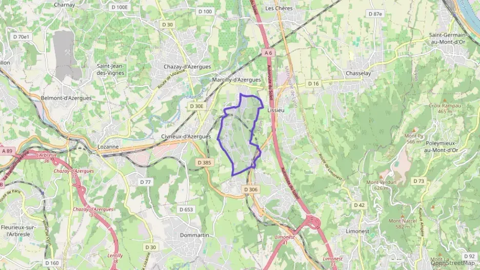 Appartement 77 m² trois pièces à vendre à Marcilly-d`Azergues