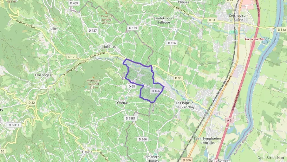 Appartement 50 m² deux pieces à vendre à La Chapelle-de-Guinchay