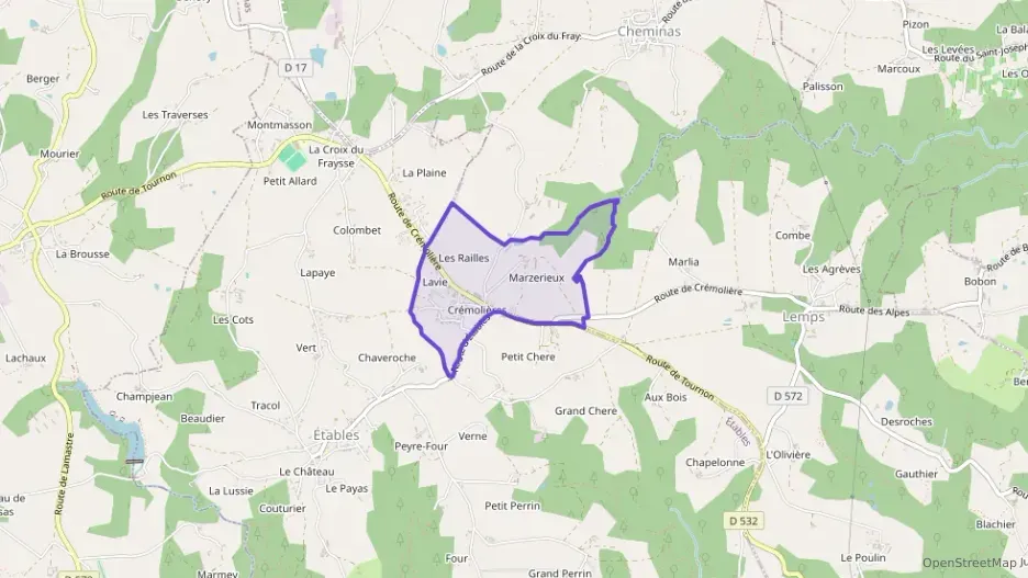 Appartement 45 m² deux pieces à vendre à Étables Appartement 45 m² deux pieces à vendre à Étables