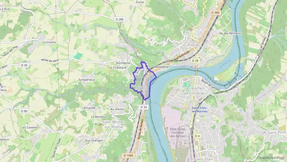 Appartement 57 m² deux pieces à vendre à Vérin Appartement 57 m² deux pieces à vendre à Vérin