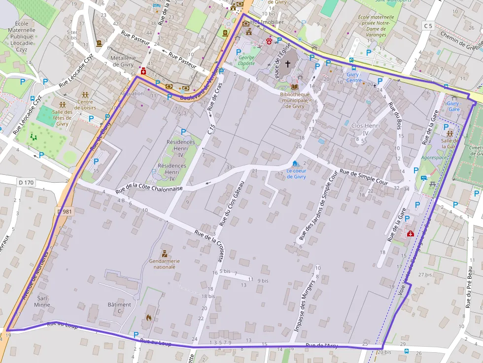 Appartement 95 m² trois pièces à vendre à Givry