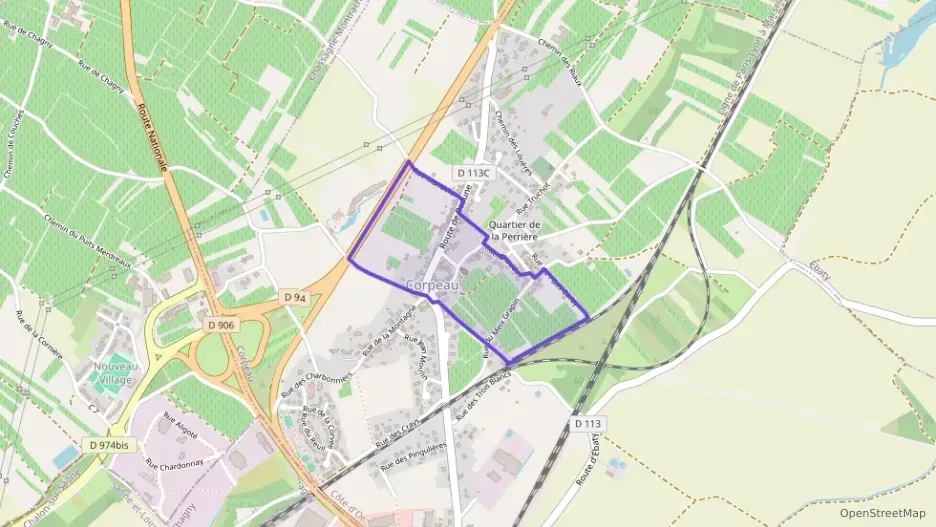 Appartement 63 m² trois pièces à vendre à Corpeau Appartement 63 m² trois pièces à vendre à Corpeau