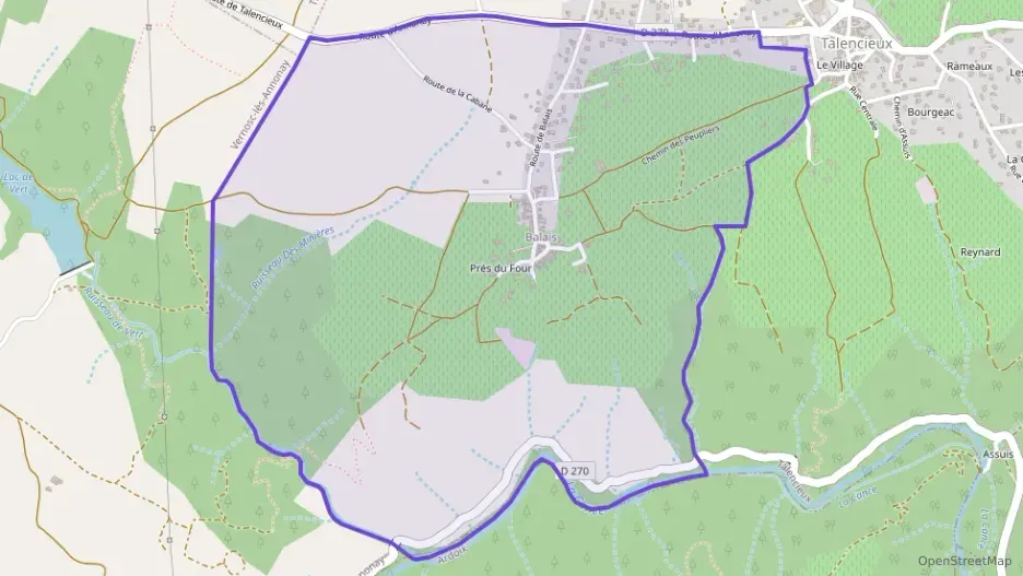 Appartement 65 m² trois pièces à vendre à Talencieux Appartement 65 m² trois pièces à vendre à Talencieux