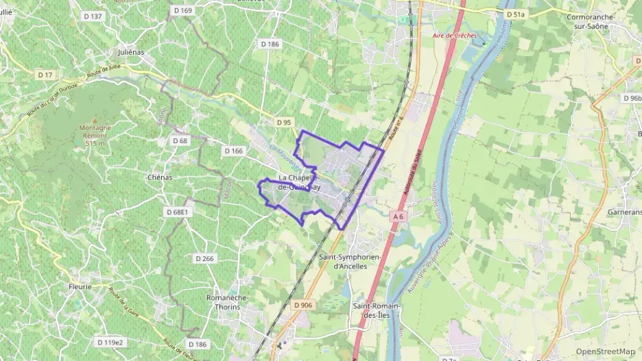 Appartement 100 m² quatre pièces à vendre à La Chapelle-de-Guinchay