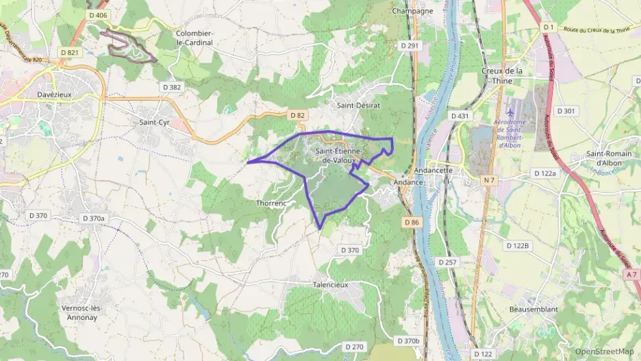 Appartement 99 m² quatre pièces à vendre à Saint-Étienne-de-Valoux