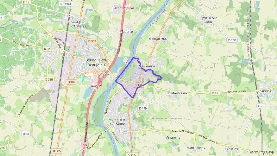 Appartement 95 m² quatre pièces à vendre à Guéreins