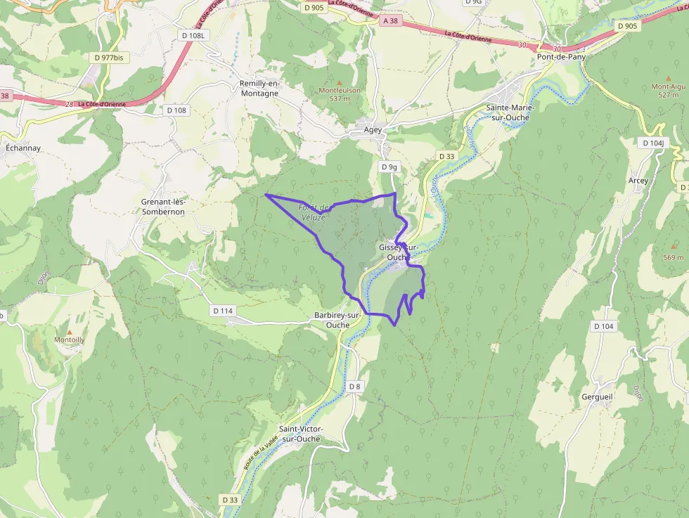 Appartement 46 m² trois pièces à vendre à Gissey-sur-Ouche