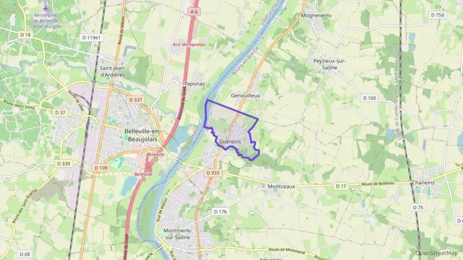 Appartement 74 m² trois pièces à vendre à Guéreins Appartement 74 m² trois pièces à vendre à Guéreins