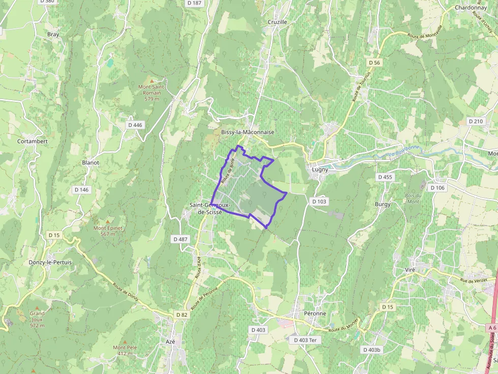 Appartement 78 m² trois pièces à vendre à Saint-Gengoux-de-Scissé