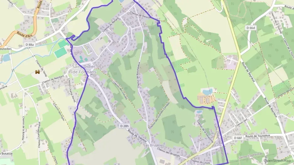 Appartement 62 m² une piece à vendre à Saint-Didier-de-Formans