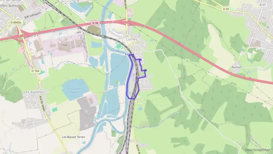 Appartement 94 m² trois pièces à vendre à Lumes