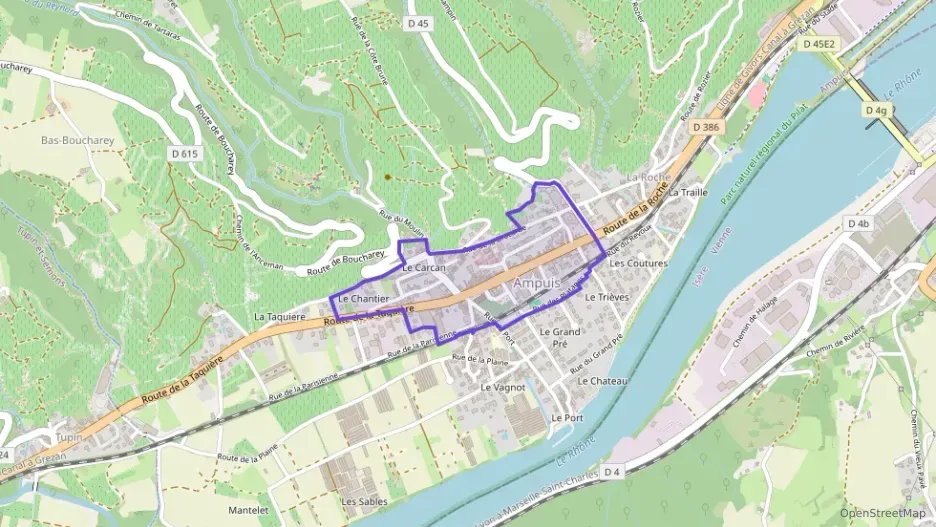 Appartement 98 m² deux pieces à vendre à Ampuis