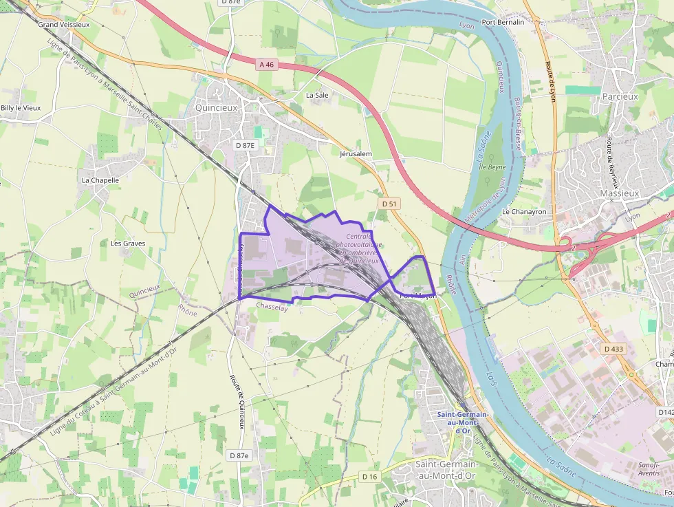 Appartement 59 m² trois pièces à vendre à Quincieux