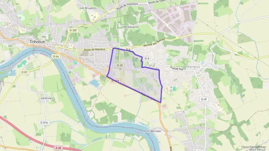 Appartement 75 m² quatre pièces à vendre à Reyrieux