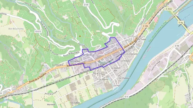 Appartement 46 m² deux pieces à vendre à Ampuis