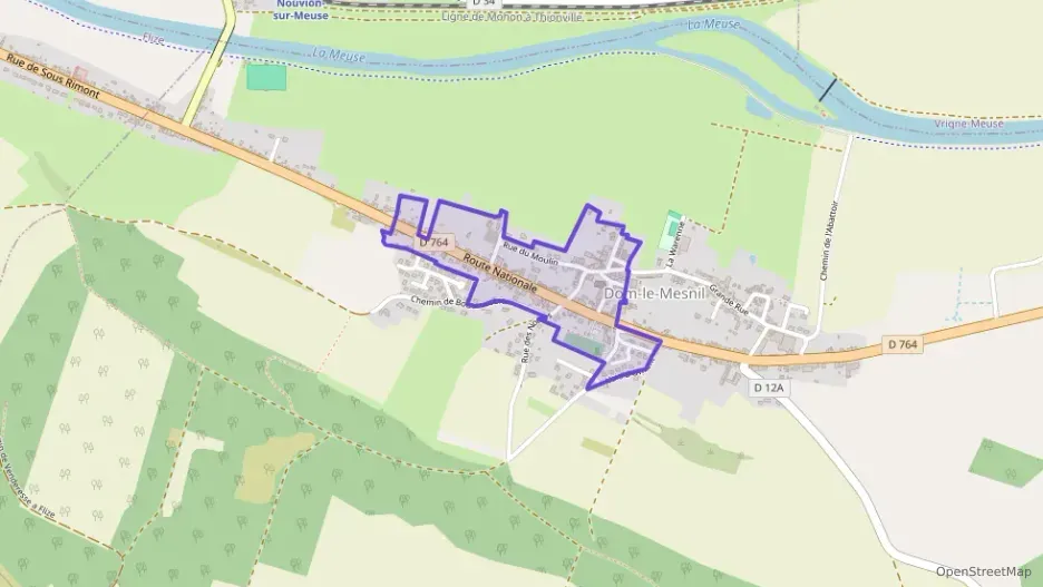 Appartement 40 m² trois pièces à vendre à Dom-le-Mesnil Appartement 40 m² trois pièces à vendre à Dom-le-Mesnil