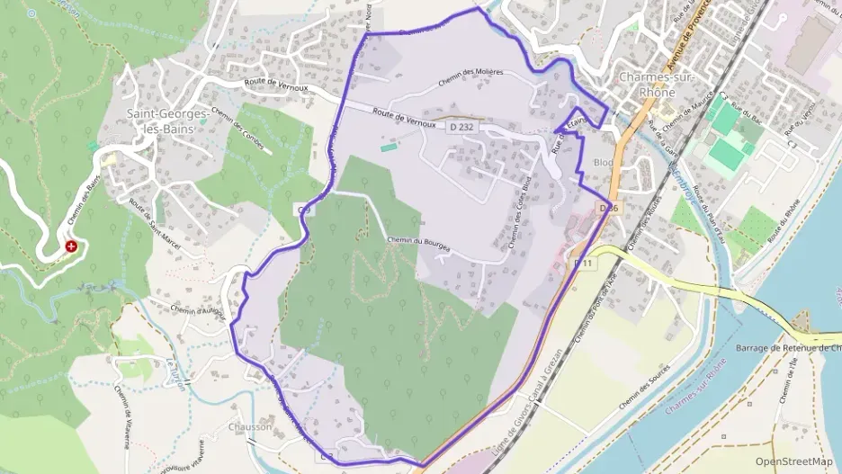 Appartement 81 m² quatre pièces à vendre à Saint-Georges-les-Bains