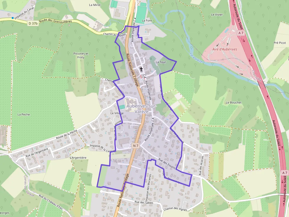 Appartement 96 m² quatre pièces à vendre à Auberives-sur-Varèze