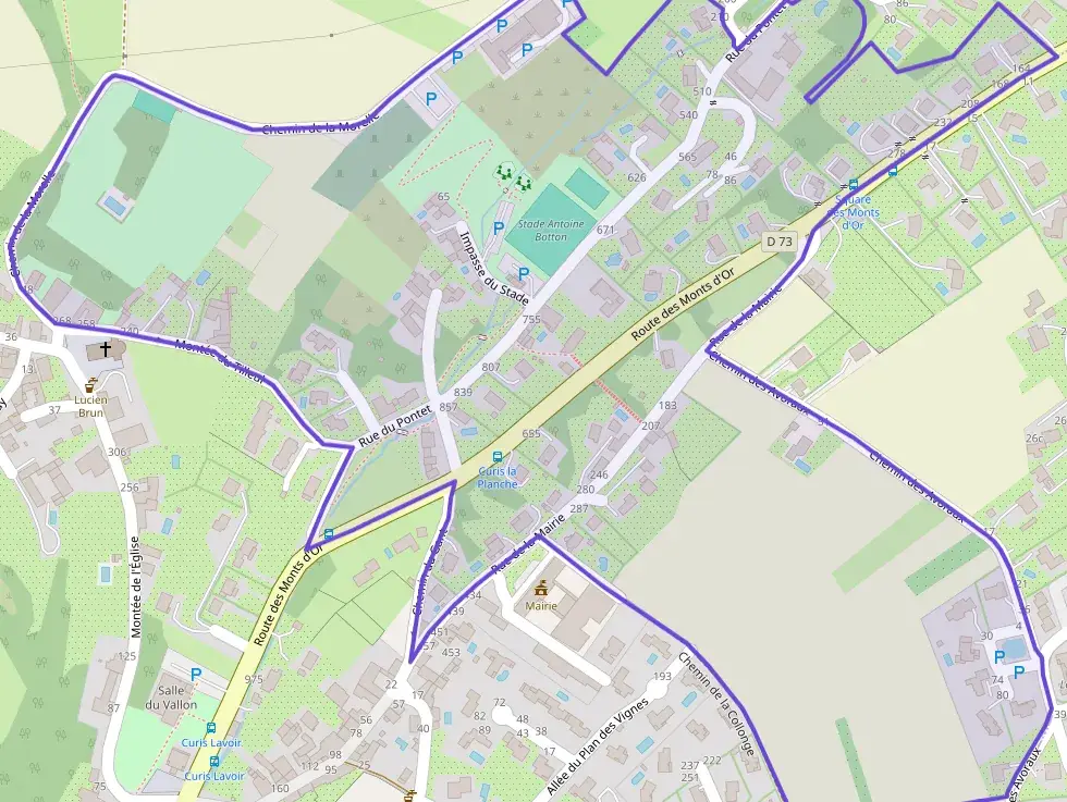 Appartement 73 m² trois pièces à vendre à Curis-au-Mont-d`Or