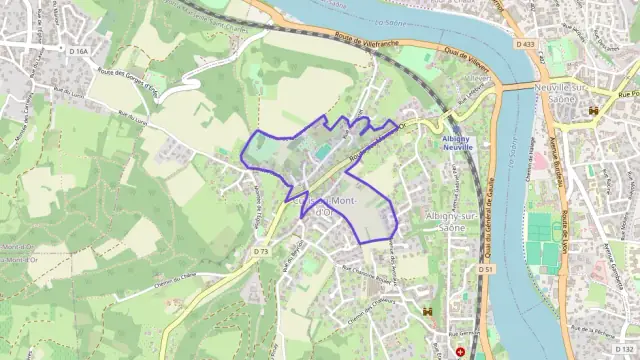 Appartement 73 m² trois pièces à vendre à Curis-au-Mont-d`Or