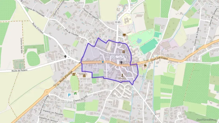 Appartement 64 m² trois pièces à vendre à Sérignan-du-Comtat