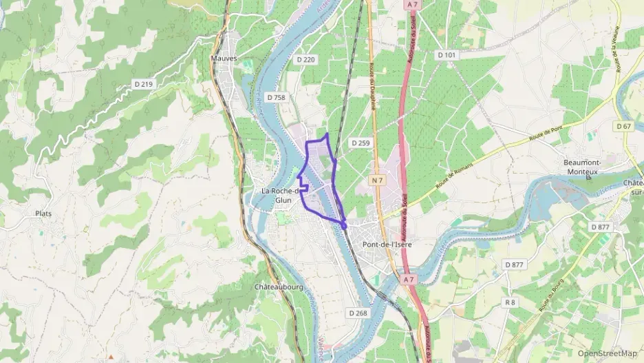 Appartement 35 m² une piece à vendre à La Roche-de-Glun