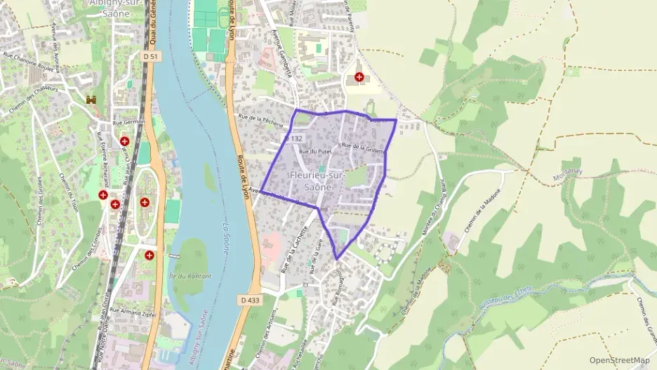 Appartement 50 m² deux pieces à vendre à Fleurieu-sur-Saône Appartement 50 m² deux pieces à vendre à Fleurieu-sur-Saône