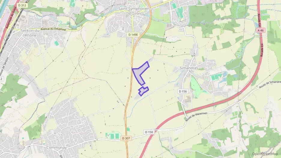 Appartement 49 m² deux pieces à vendre à Simandres Appartement 49 m² deux pieces à vendre à Simandres