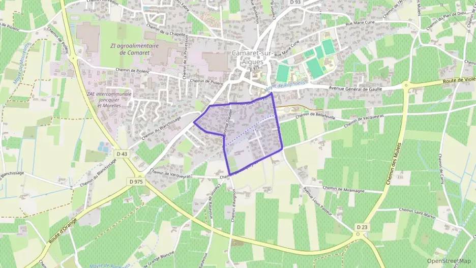 Appartement 53 m² trois pièces à vendre à Camaret-sur-Aigues Appartement 53 m² trois pièces à vendre à Camaret-sur-Aigues