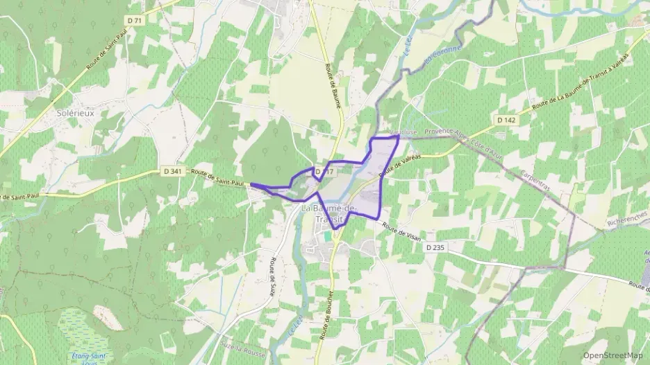 Appartement 72 m² quatre pièces à vendre à La Baume-de-Transit Appartement 72 m² quatre pièces à vendre à La Baume-de-Transit